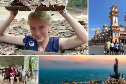 Cu Chi Tunnels, Cao Dai Temple & Ba Den Full Day from Ho Chi Minh