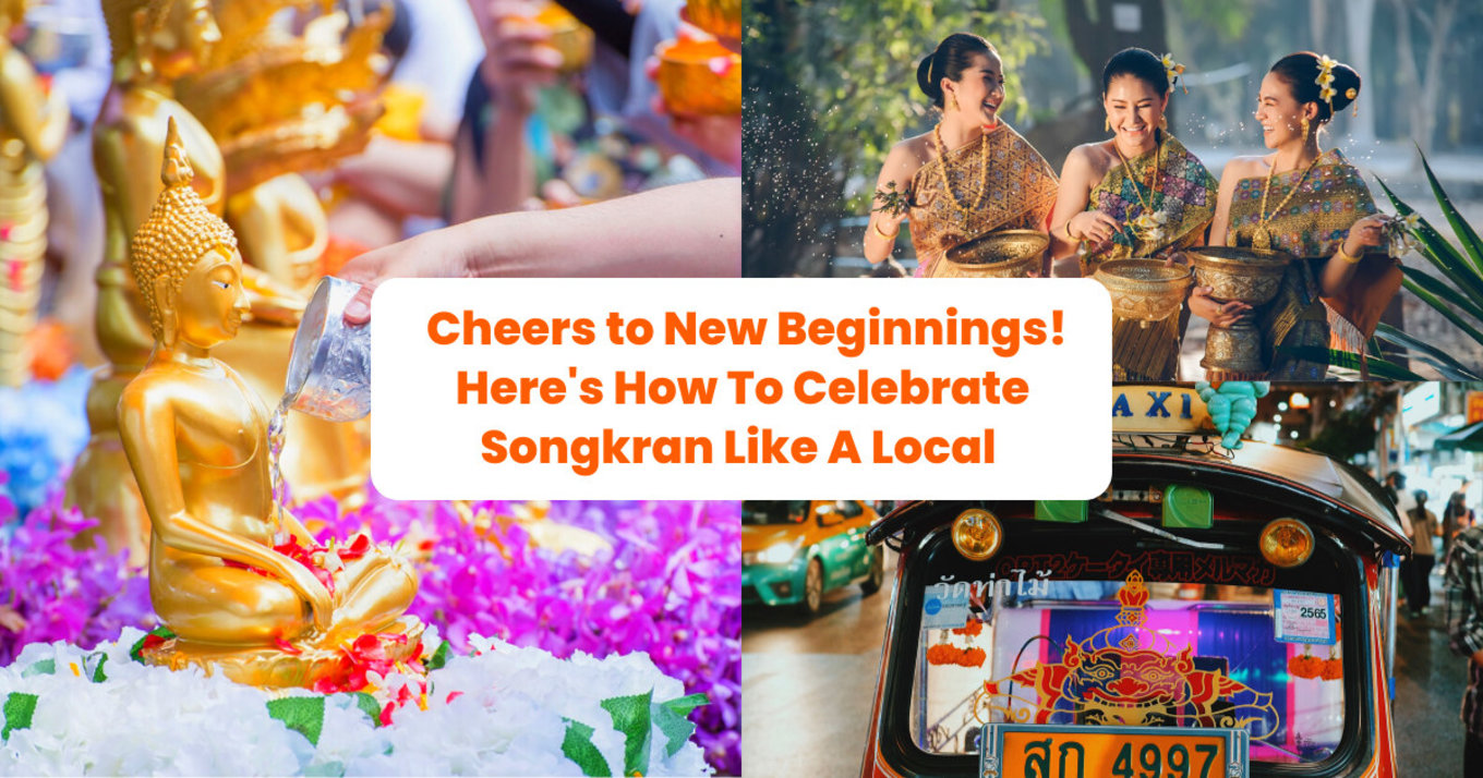 Songkran water festival festivities