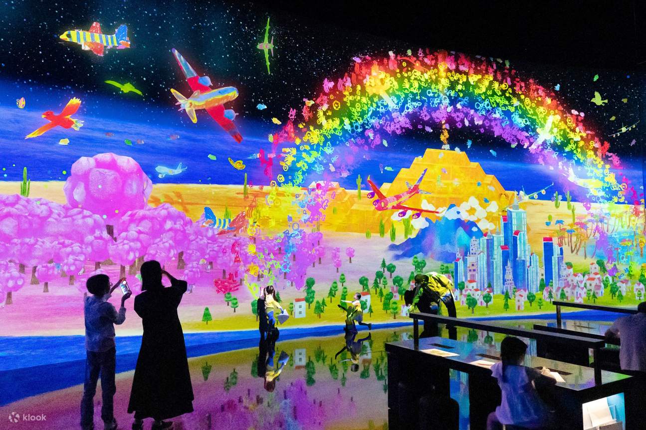teamlab planets - Sketch Umwelt World