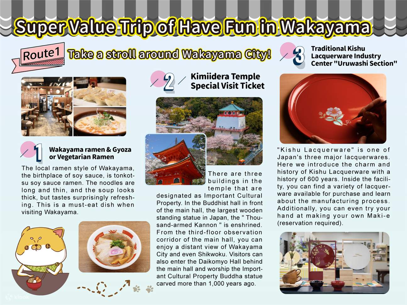 Have Fun in WAKAYAMA Pass (1 Week Free Pass)