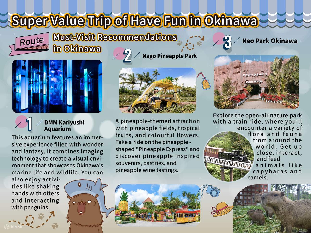 Have Fun in Okinawa Pass (1 Week Free Pass)