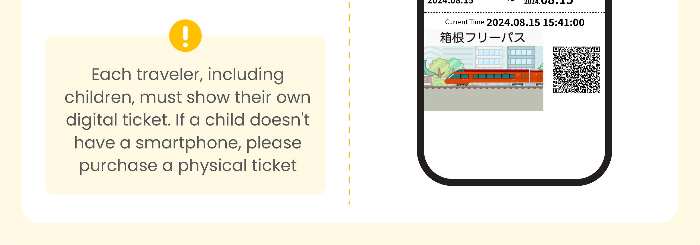 Hakone Freepass - digital vs physical ticket